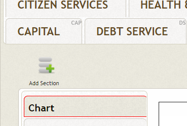 Add Section to Budget Tab – Municipal Software Inc.